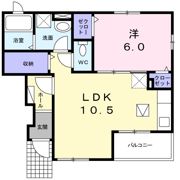 アニメイトⅡの間取り画像