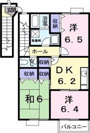サニーヒルズの間取り画像
