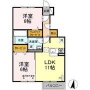 グランドソレイユの間取り画像