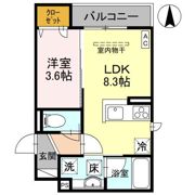 D-Grande常盤町の間取り画像