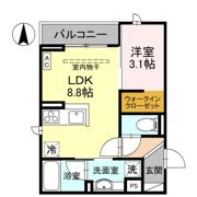 D-Grande常盤町の間取り画像