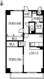 メトロ扶桑の間取り画像