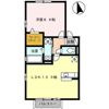 シュロス．眉山 Bの間取り画像