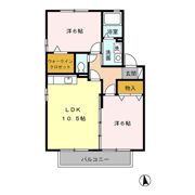 アザレアの間取り画像