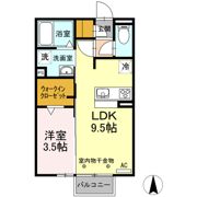 ウィットHの間取り画像
