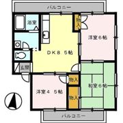 エバーグリーン手城 A棟の間取り画像