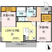 サンコートHIKARIの間取り画像