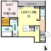 サンコートHIKARIの間取り画像
