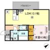 WM新八代 A棟の間取り画像