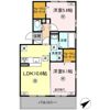 WM新八代 B棟の間取り画像