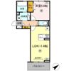 WM新八代 B棟の間取り画像