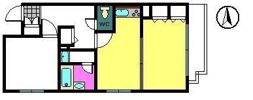 シャルマンフジ中之島弐番館の間取り画像