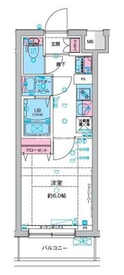 ジェノヴィア妙典の間取り画像