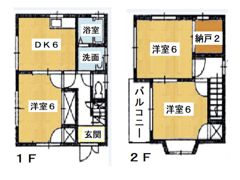 リバーサイド藤和の間取り画像