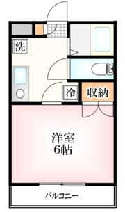 エスポアール中神の間取り画像