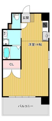 ハレルSA1ビルの間取り画像