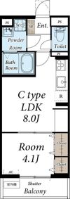 リブリ・ジョイフル諏訪の間取り画像