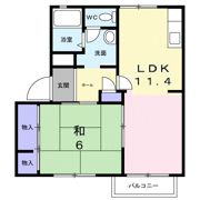 梨の木ハイツBの間取り画像