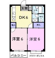 エルディムホワイトヒルズの間取り画像