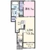 モナ bの間取り画像