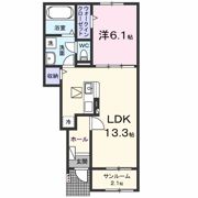 モナ aの間取り画像