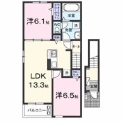 モナ aの間取り画像