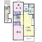 ノアBの間取り画像