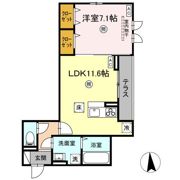 DーROOM MIYAMACHI3の間取り画像