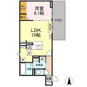 D-avance 花田の間取り画像