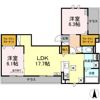 D-avance 花田の間取り画像
