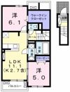 ドゥージャルダンの間取り画像