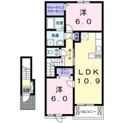 プランドール・ユー Aの間取り画像
