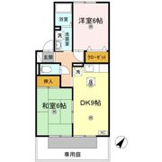 セジュールベスタの間取り画像