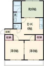 グリーンハイツ三友の間取り画像