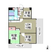 松岡ビルの間取り画像