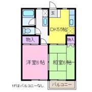 コーポ近江 Bの間取り画像