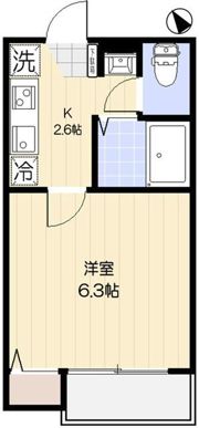 エクセラン松原の間取り画像