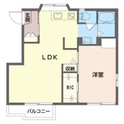 エスティYの間取り画像