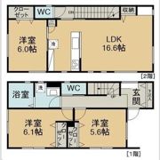荒巻中央F戸建の間取り画像