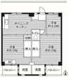 ビレッジハウス中根2号棟の間取り画像