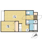 月光福山東壱番館の間取り画像