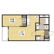 月光福山東壱番館の間取り画像