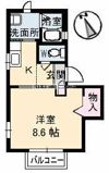 シャーメゾンKの間取り画像