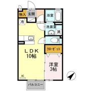 セジュールリバーの間取り画像