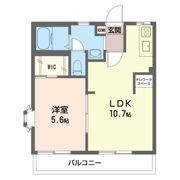 パールハイツⅡの間取り画像
