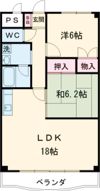 クレストYMD IIの間取り画像