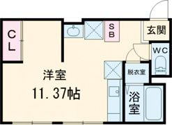 ハクエーマンションの間取り画像