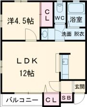 アネシス天神尾の間取り画像