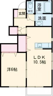 プラセールパームの間取り画像