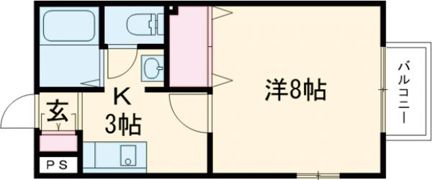サン・プレリュードⅢの間取り画像